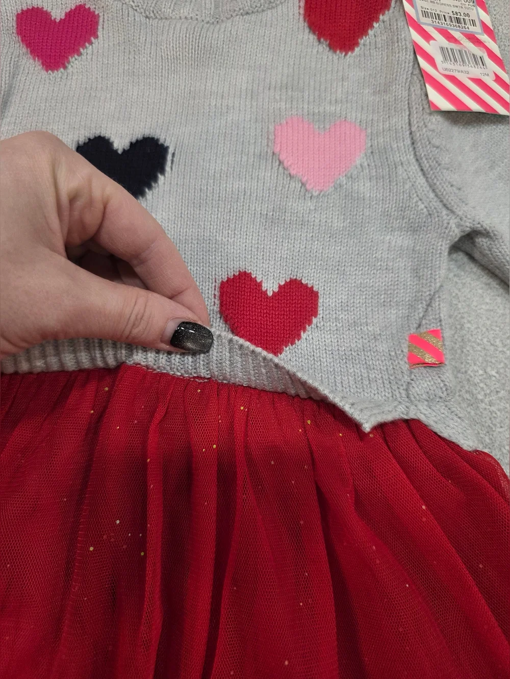 Bundle – 2 Holiday Dresses (12 Months) – Billieblush & Iris & Ivy - Picture 7 of 12
